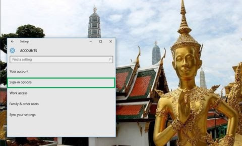 Accounts Sign In Options