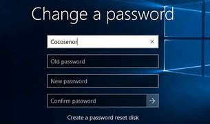 Change a password