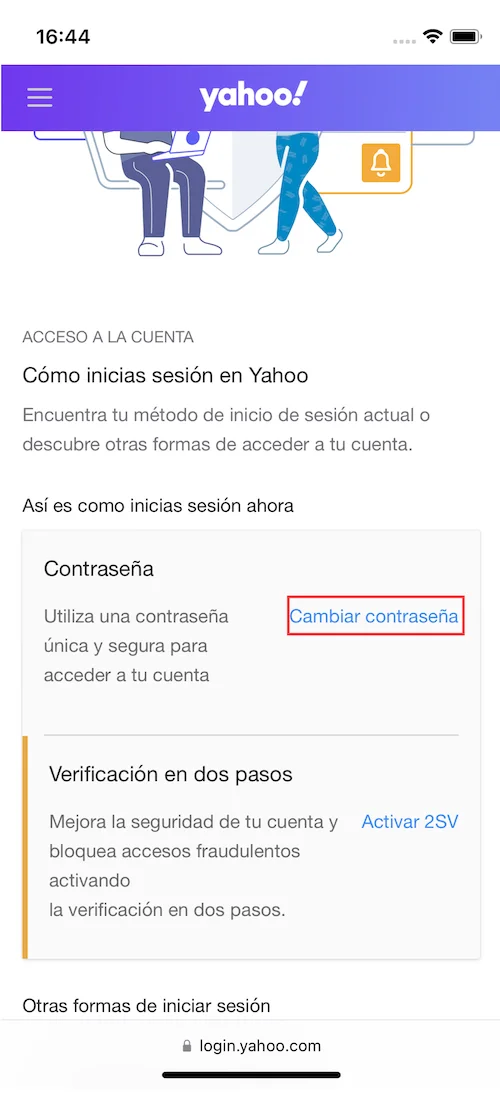 Cómo entrar en el correo de Yahoo en español o iniciar sesión?