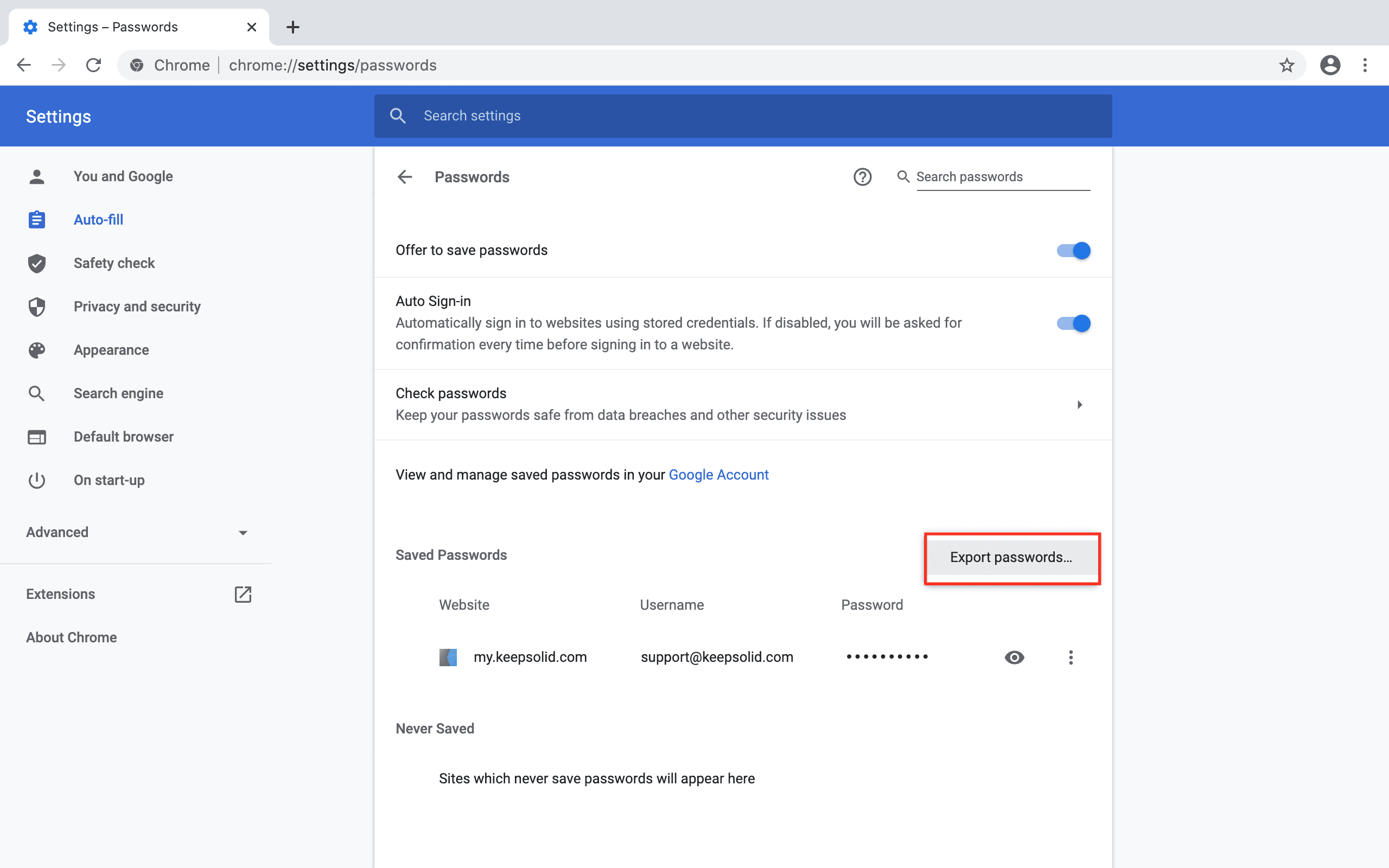 how-to-export-passwords-from-chrome-and-import-them-into-passwarden